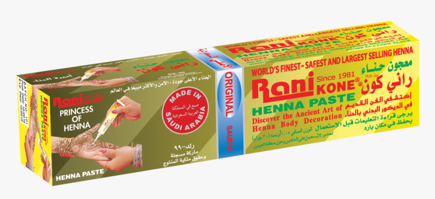 Rani Kone Henna Paste - Ranikone, HD Png Download, Free Download