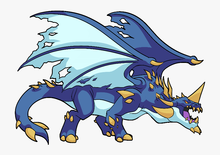 Blue-dragon - Steem Monsters, HD Png Download, Free Download