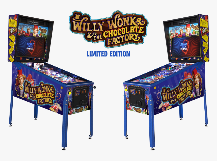 Willy Wonka Pinball Machine, HD Png Download, Free Download