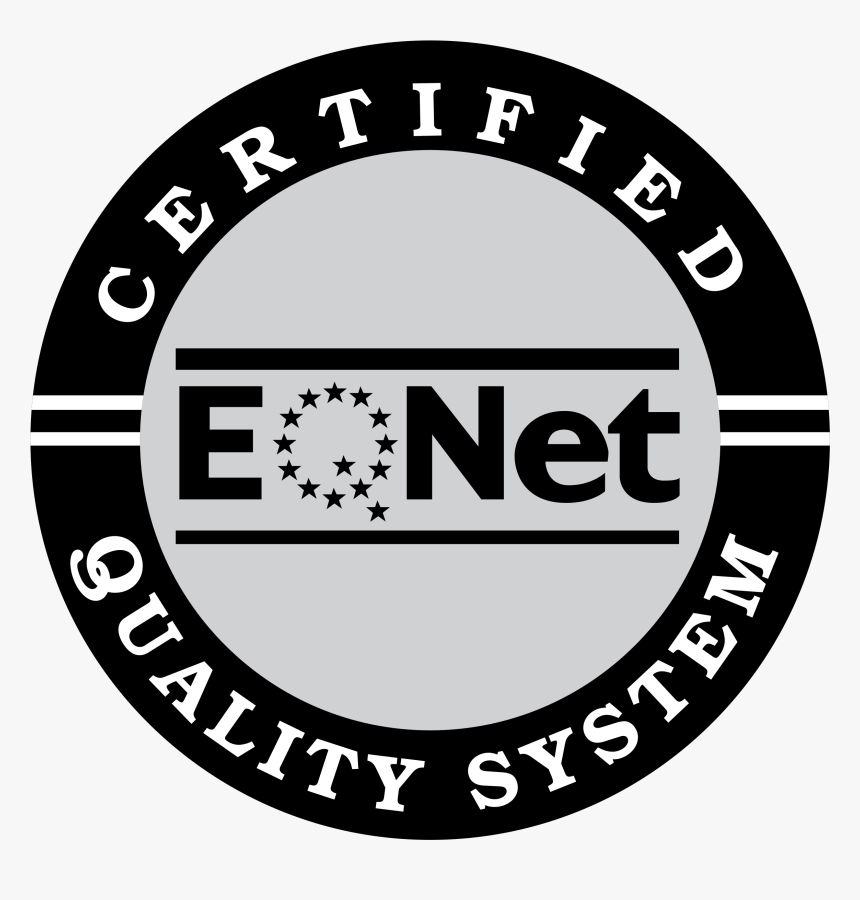 Eqnet Certified Logo Png Transparent - Iso 9001, Png Download, Free Download