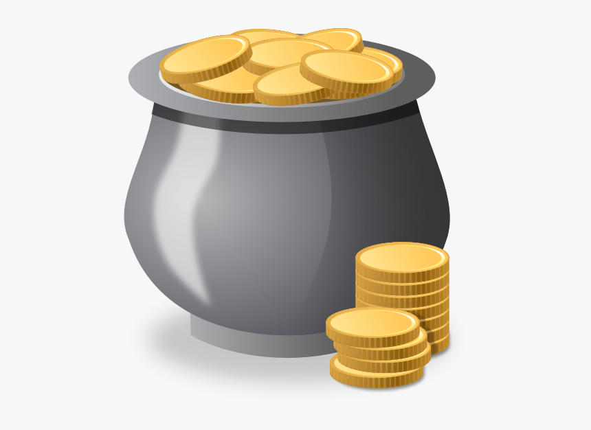 Money Pot Vector - Money Pot Clipart, HD Png Download, Free Download