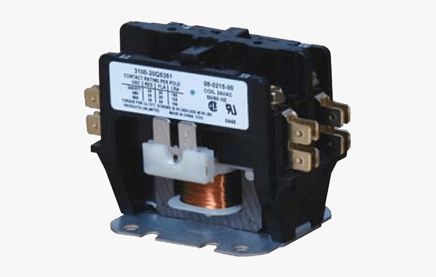 2 Pole Magnetic Contactor Image - 2 Pole Magnetic Contactor, HD Png Download, Free Download