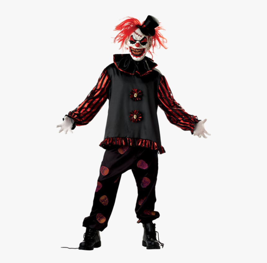 Thumb Image - Boy Scary Clown Costumes, HD Png Download, Free Download