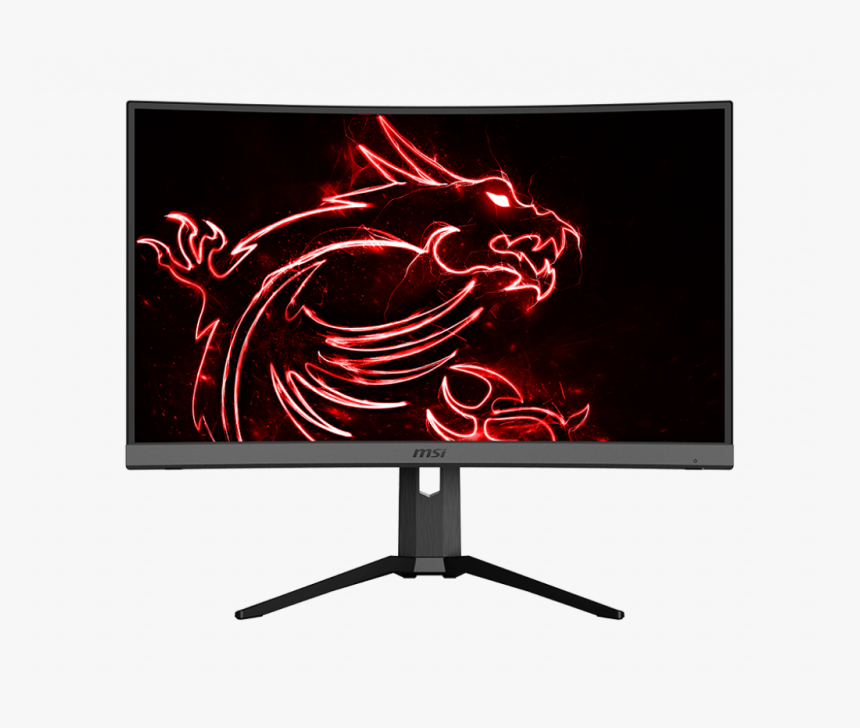 Msi Optix G27c4 Curved Gaming Monitor, HD Png Download, Free Download