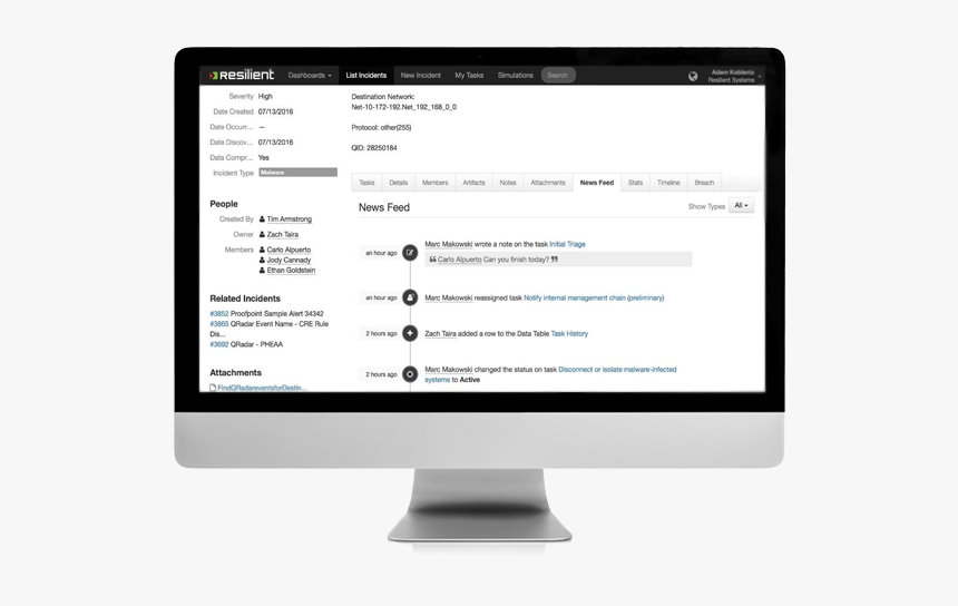 Ibm Resilient Incident Response Platform Displayed - Variety Magazine Production Chart, HD Png Download, Free Download