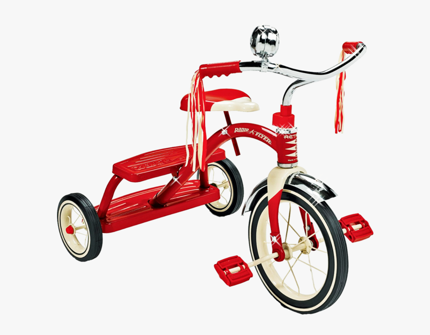 Transportation Clipart Trycycle - Pink Radio Flyer Tricycle, HD Png Download, Free Download