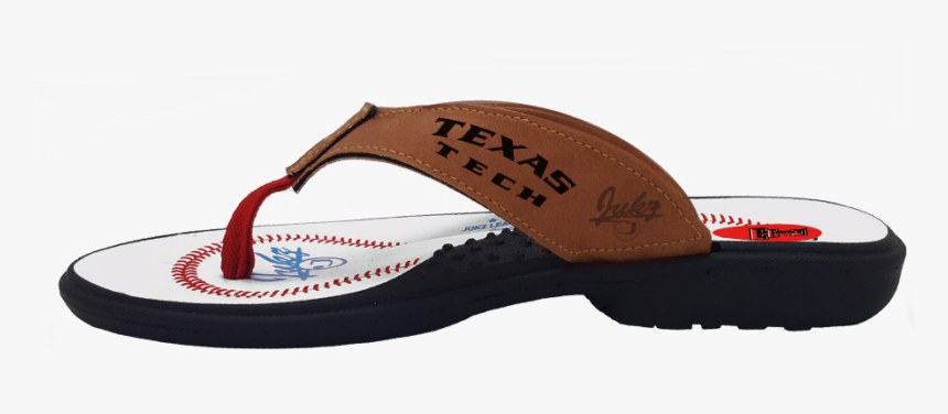 Texas Tech Red Raiders Baseball Flip Flop - Flip-flops, HD Png Download, Free Download