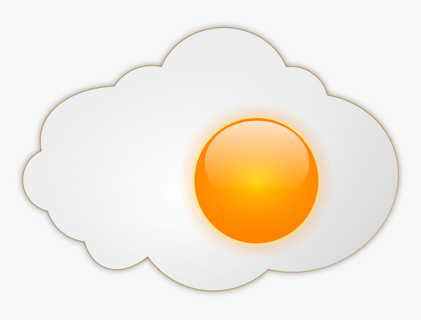 Sunny Side Up Egg Clipart, HD Png Download, Free Download