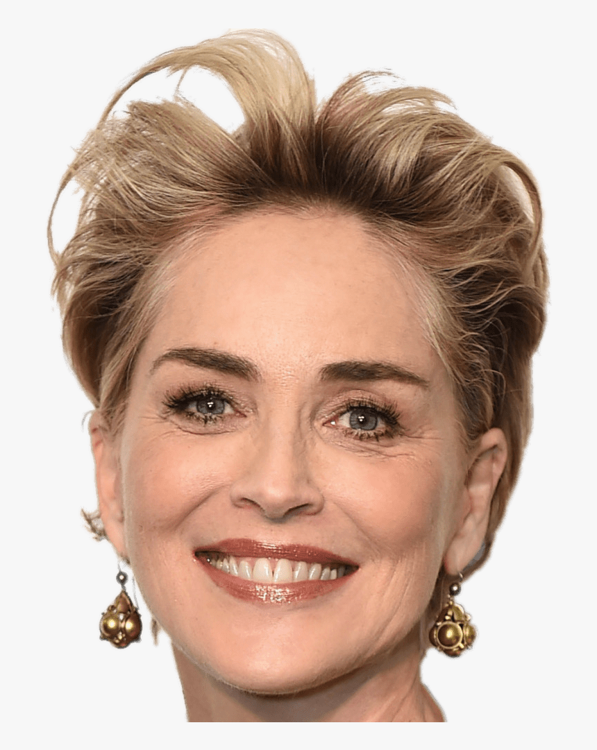 Sharon Stone Face - Sharon Stone Face Png, Transparent Png, Free Download