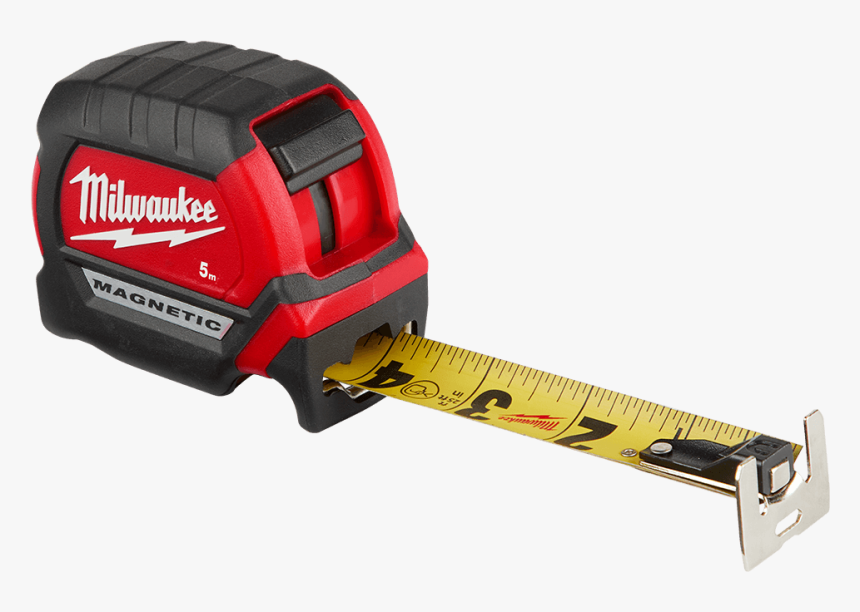 Compact Magnetic Tape Measure 5m - Milwaukee 48 22 0126, HD Png Download, Free Download