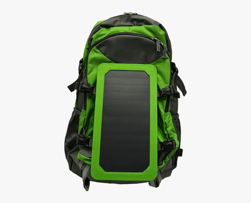 Sat Energy Green Solar Backpack - Laptop Bag, HD Png Download, Free Download