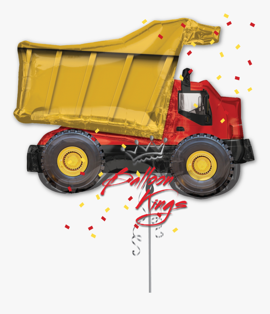 Dump Truck , Png Download - Truck Construction Balloon, Transparent Png, Free Download