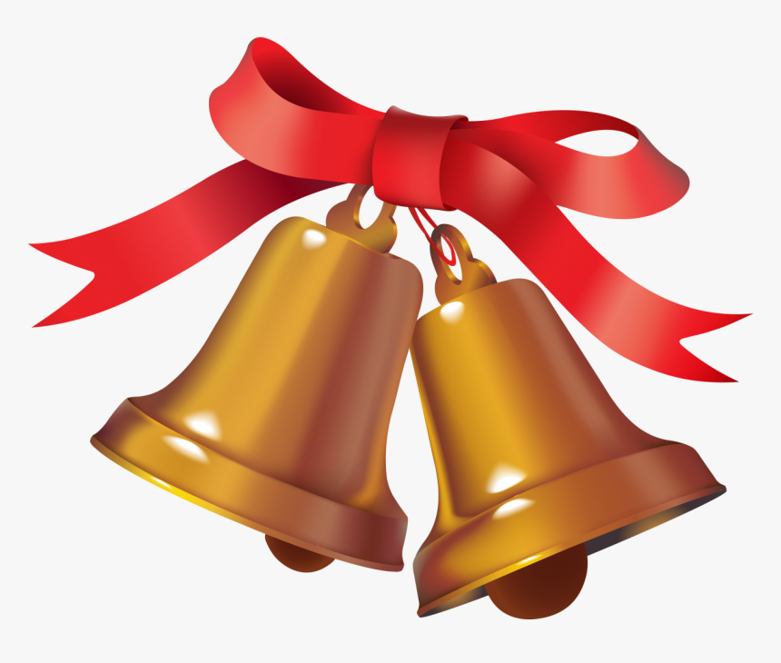 Ringing Christmas Bell Png Image - Колокольчик Png, Transparent Png, Free Download