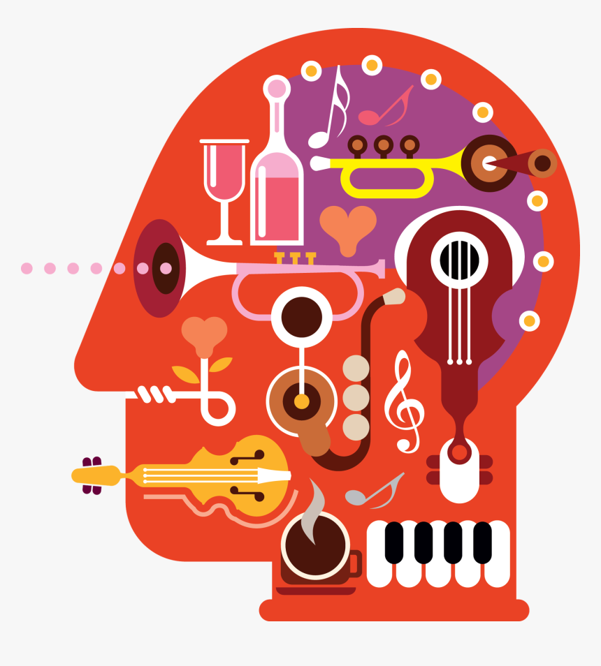 Music Brain Clip Art, HD Png Download, Free Download