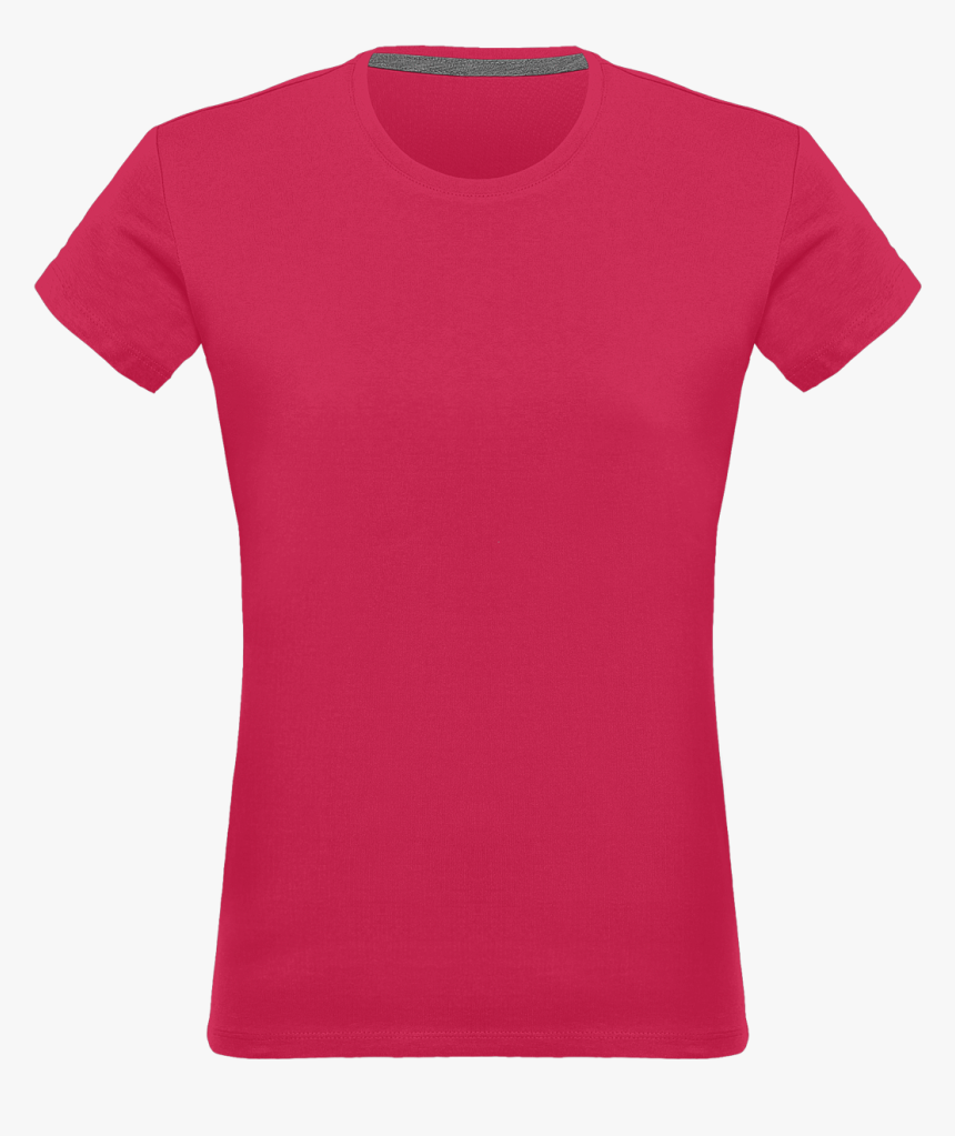 Blank T-shirt Women - Active Shirt, HD Png Download - kindpng