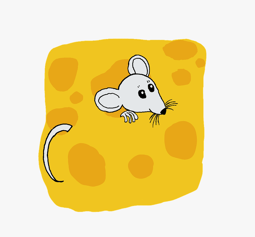 Transparent Rat Clip Art - Raton Y Queso Png, Png Download, Free Download