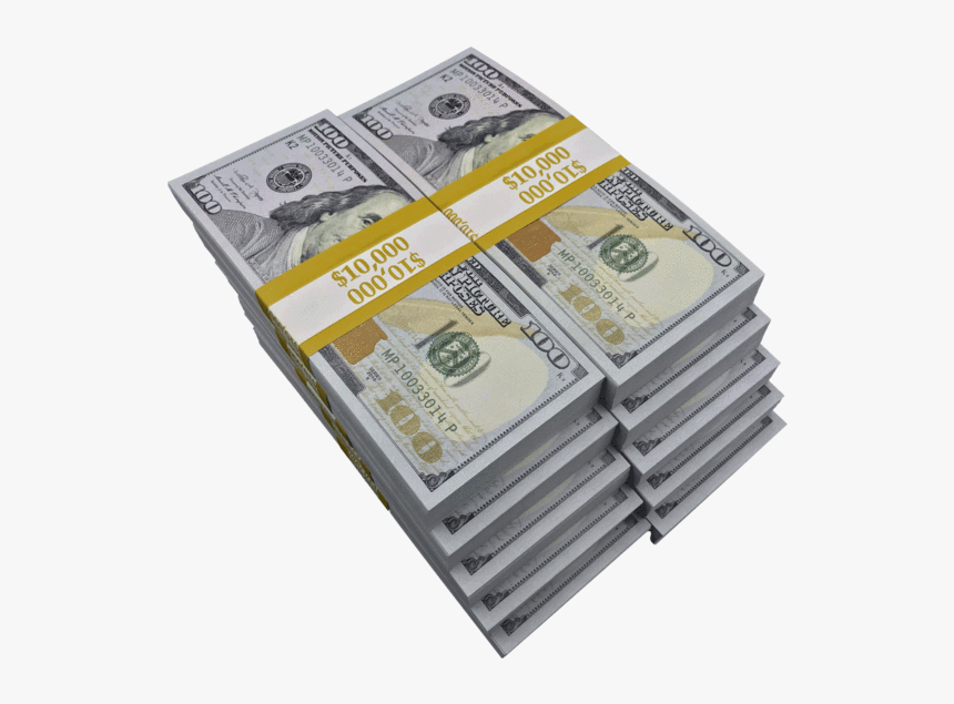 $10000 Cash Stacks, HD Png Download, Free Download