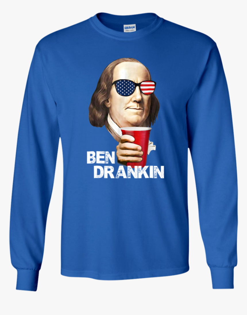 4th Of July Shirts For Men Ben Drankin Benjamin Franklin - Stranger Things Christmas Sweater, HD Png Download, Free Download