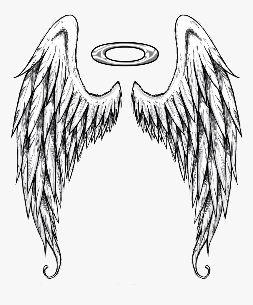 Home Wing Tattoo Designs, Design Tattoos, Angel Wings - Black And White ...