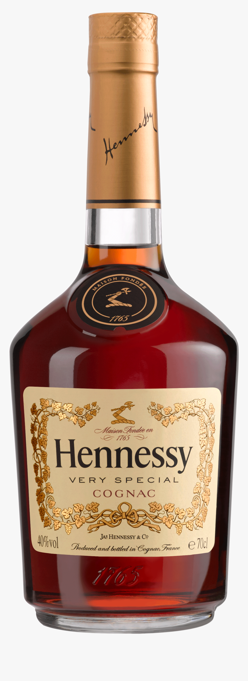 Hennessy Bottle Png - Hennessy Cognac, Transparent Png, Free Download