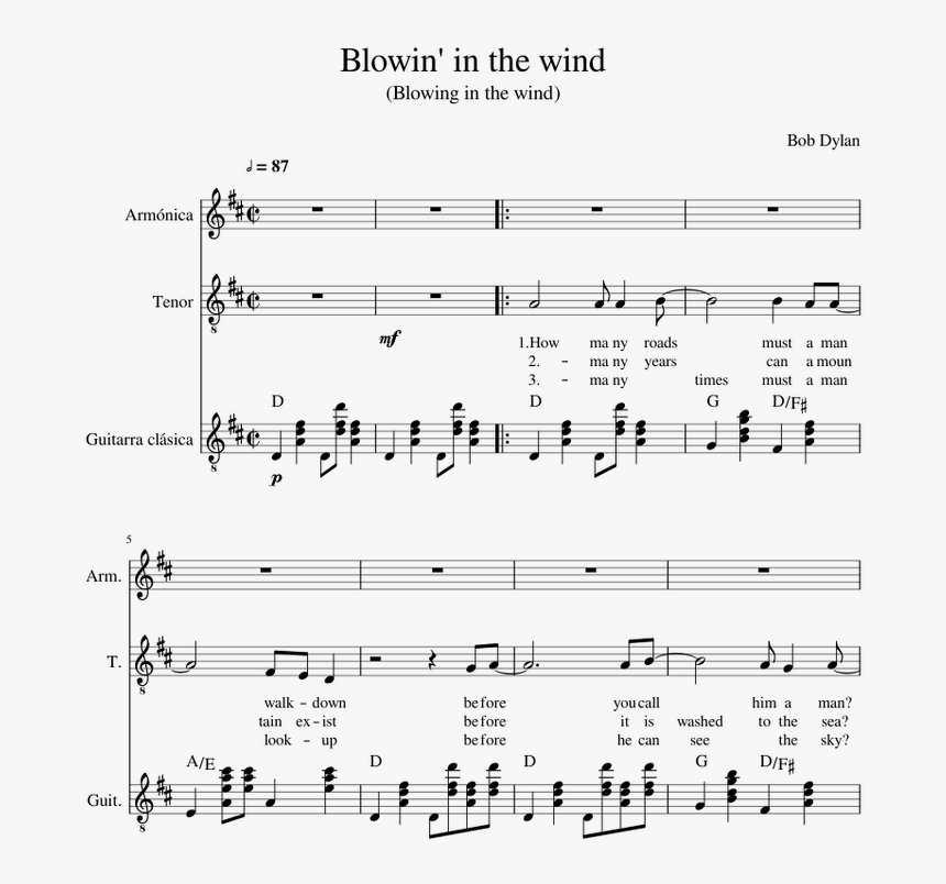 Transparent Wind Blowing Png - Sheet Music, Png Download, Free Download