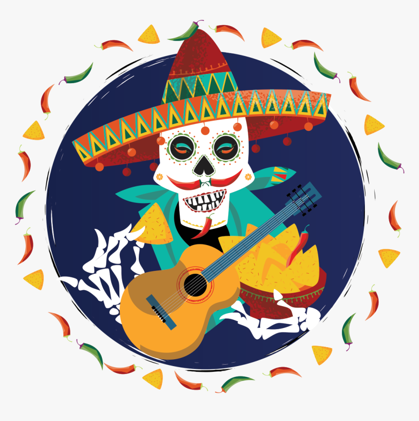 Fish Taco Clipart Guitar - Jalapeño, HD Png Download, Free Download