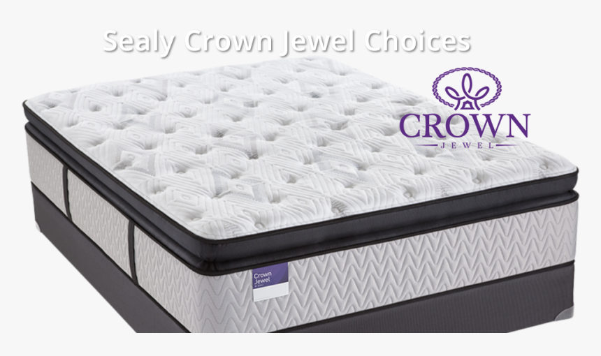 Floating Mattress Header Crown Jewel2 - Sealy Mattress, HD Png Download, Free Download