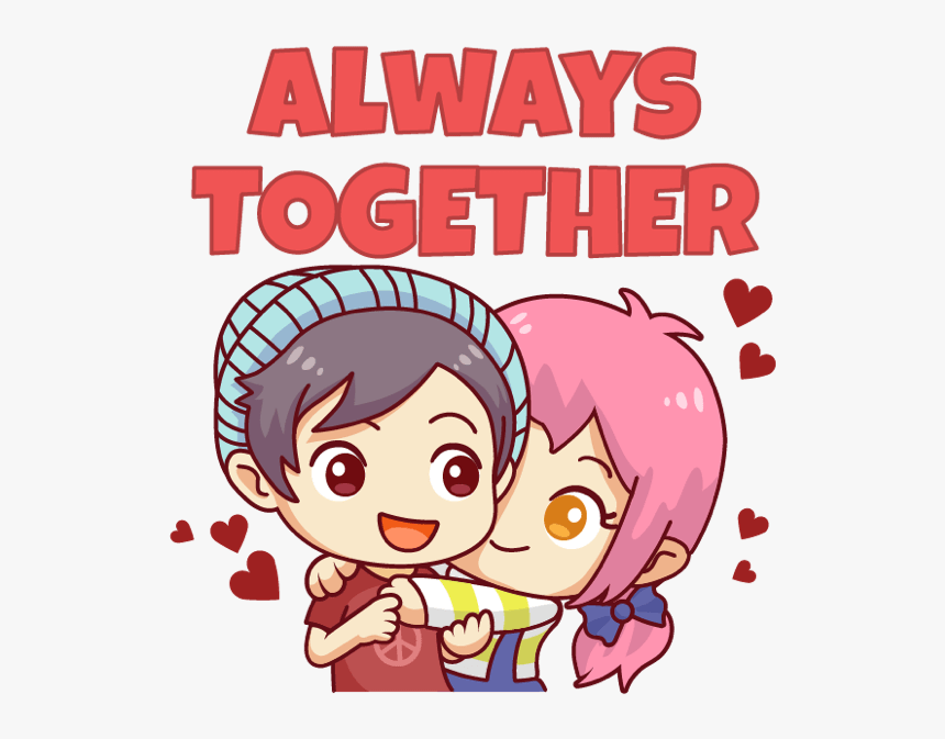 Chibi Cute Couple Icon, HD Png Download, Free Download
