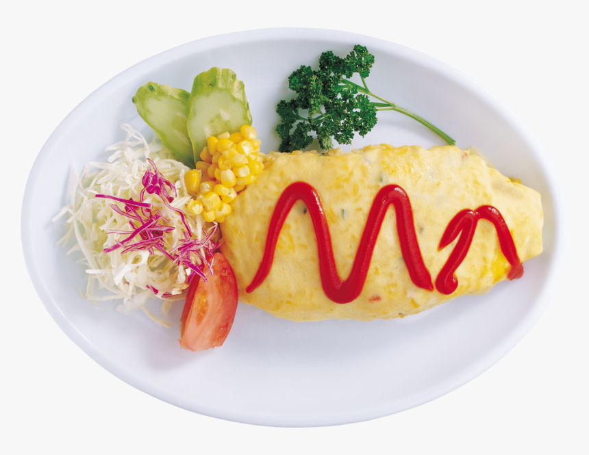 Omelette - Omurice Png, Transparent Png, Free Download