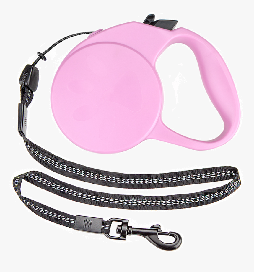 10 Foot Pink Extra Small Retractable Dog Leash - Leash, HD Png Download, Free Download