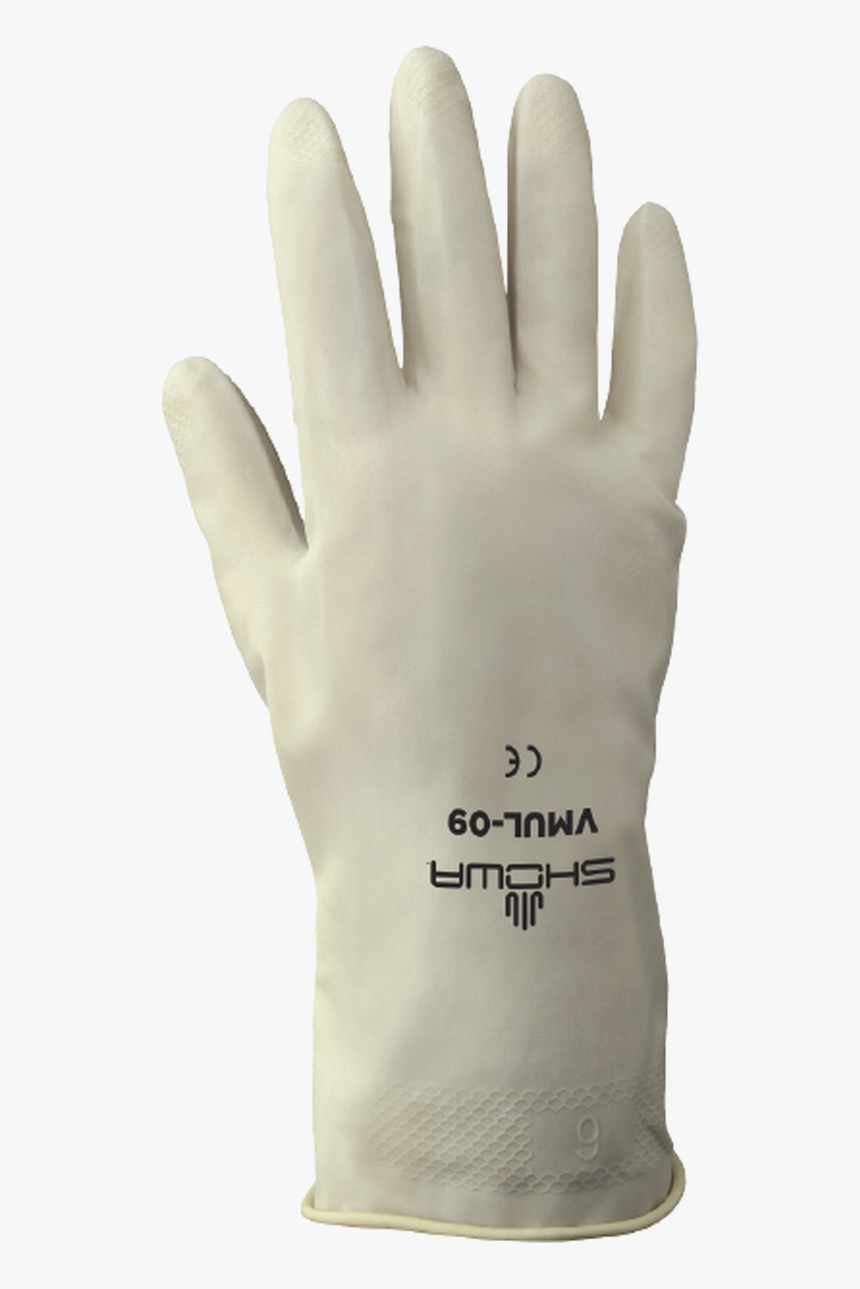 Showa Unlined Natural Rubber Value Master Glove - Leather, HD Png Download, Free Download