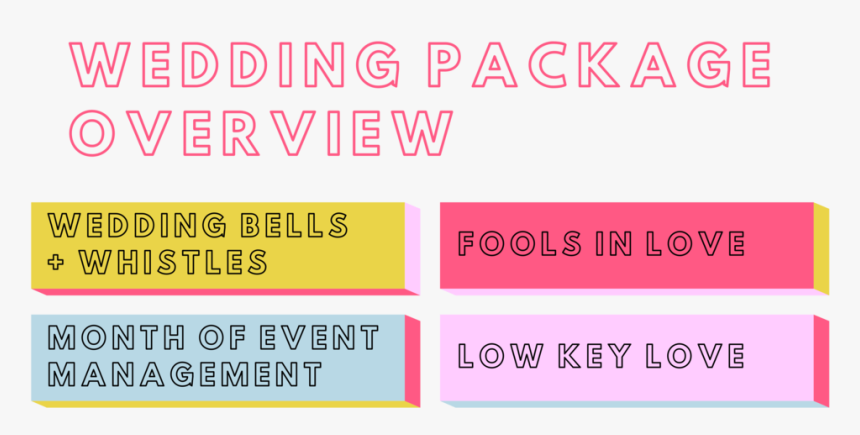 Wedding Package Overview - Printing, HD Png Download, Free Download
