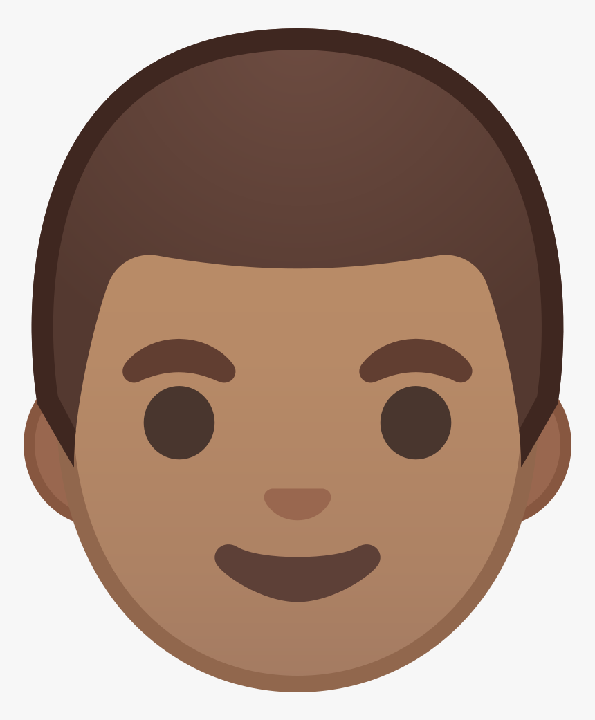 Download Svg Download Png - Cartoon Face Brown Man, Transparent Png, Free Download