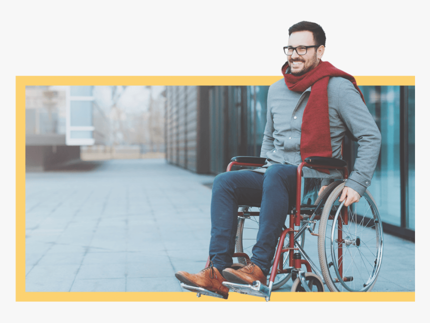 Person In Wheelchair Png, Transparent Png, Free Download