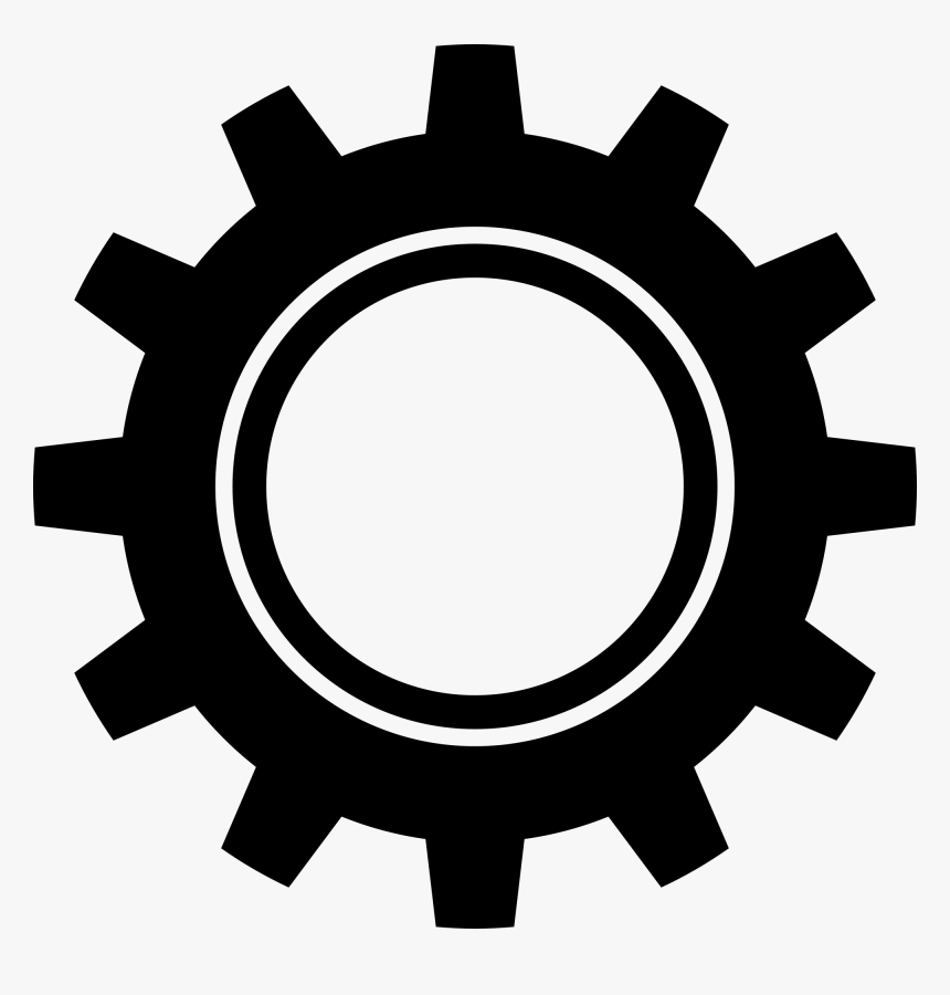 File - Gear 1 - Svg - Wikimedia Commons - Heavy Mechanical Complex Taxila Logo, HD Png Download, Free Download