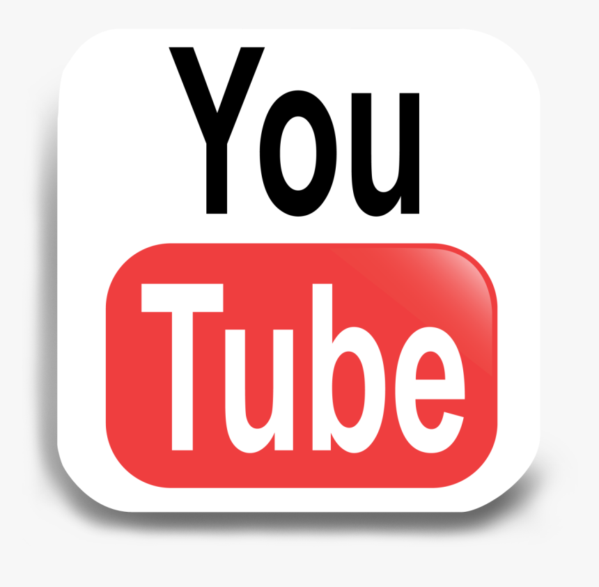 Transparent Youtube Subscribe Button Png Transparent - Transparent Youtube Png Logo White, Png Download, Free Download