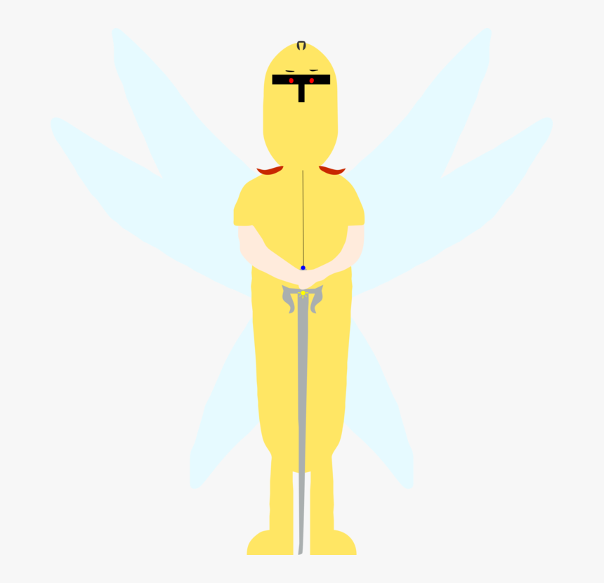 Standing,art,angel - Cartoon, HD Png Download, Free Download