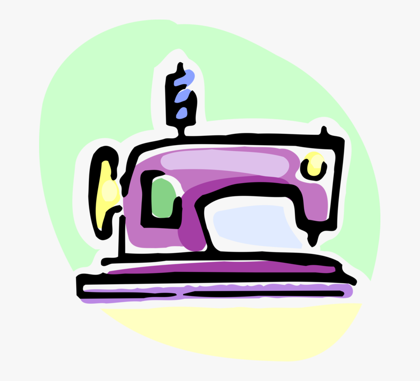 Sewing Machine For Making - Máquina De Costura Ilustração Png, Transparent Png, Free Download