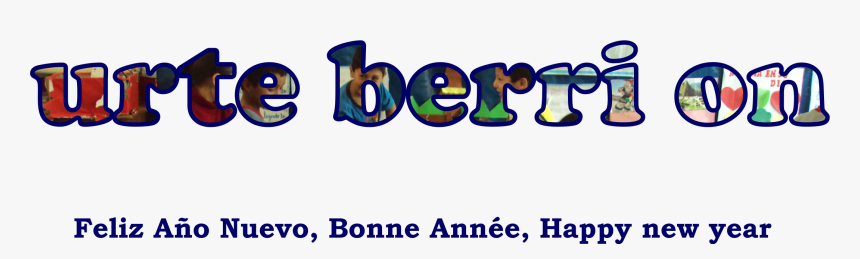 Urte Berri On Feliz Año Nuevo Bonne Année Happy New, HD Png Download, Free Download