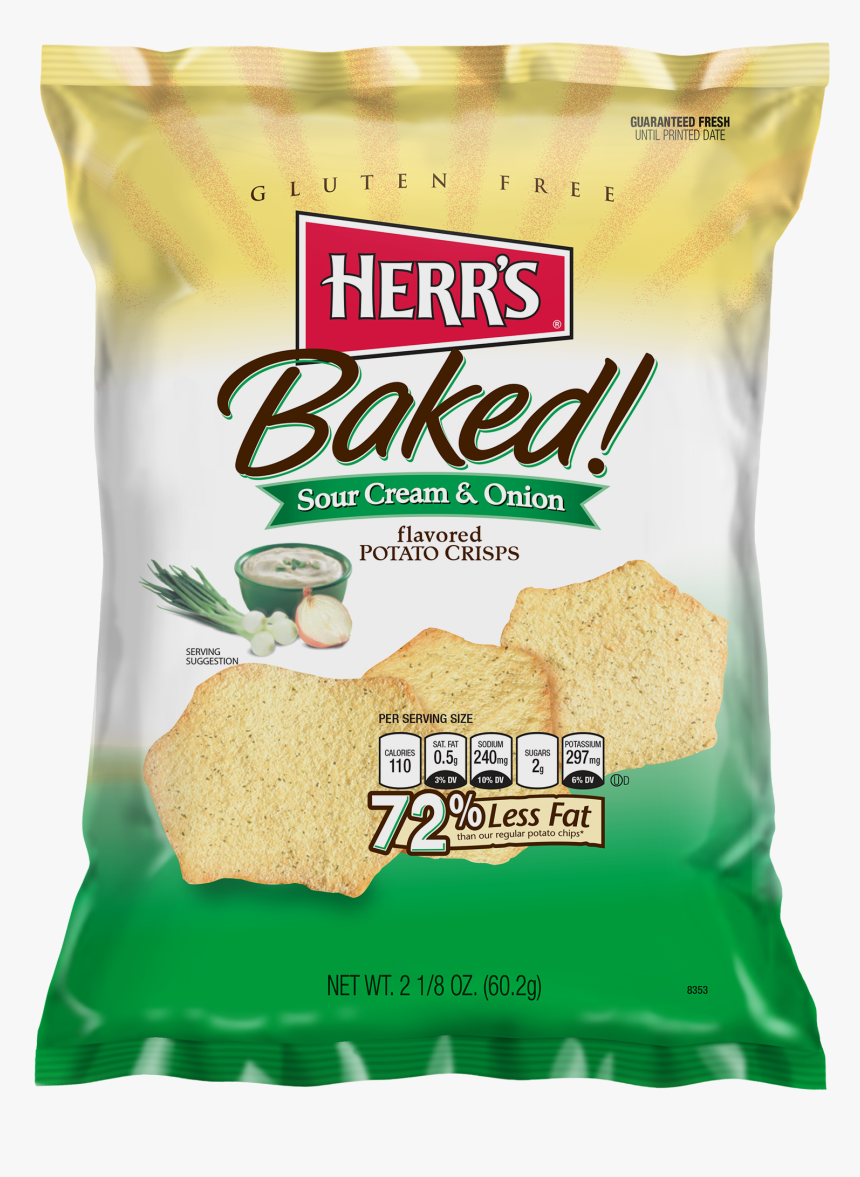 Baked Cheddar And Sour Cream Chips Lays, HD Png Download, Free Download