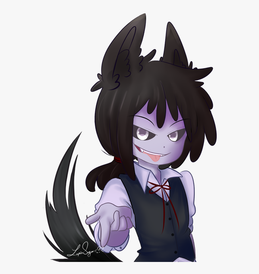 Gray wolf Catgirl Anime Female, Anime, manga, chibi, fictional Character  png | PNGWing
