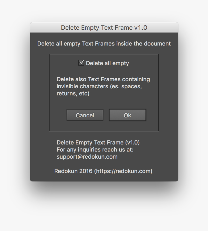 Indesign Delete Empty Text Frames - File Size Warning Design, HD Png Download, Free Download