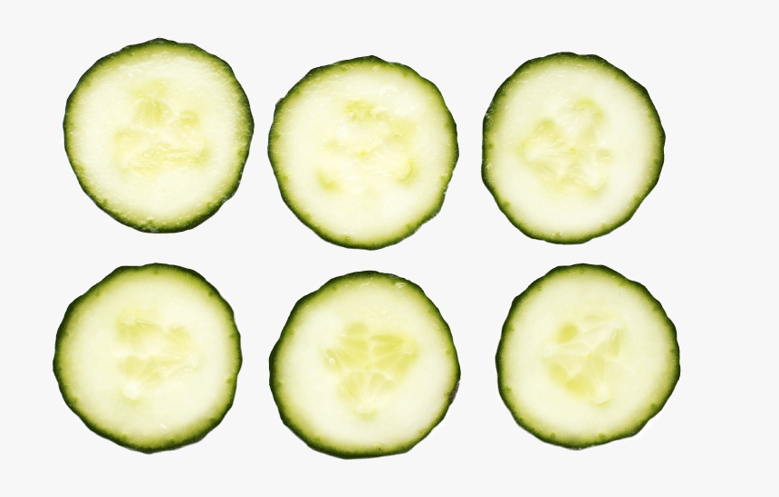 Image Of Some Cucumber Slices - Cucumber, HD Png Download, Free Download