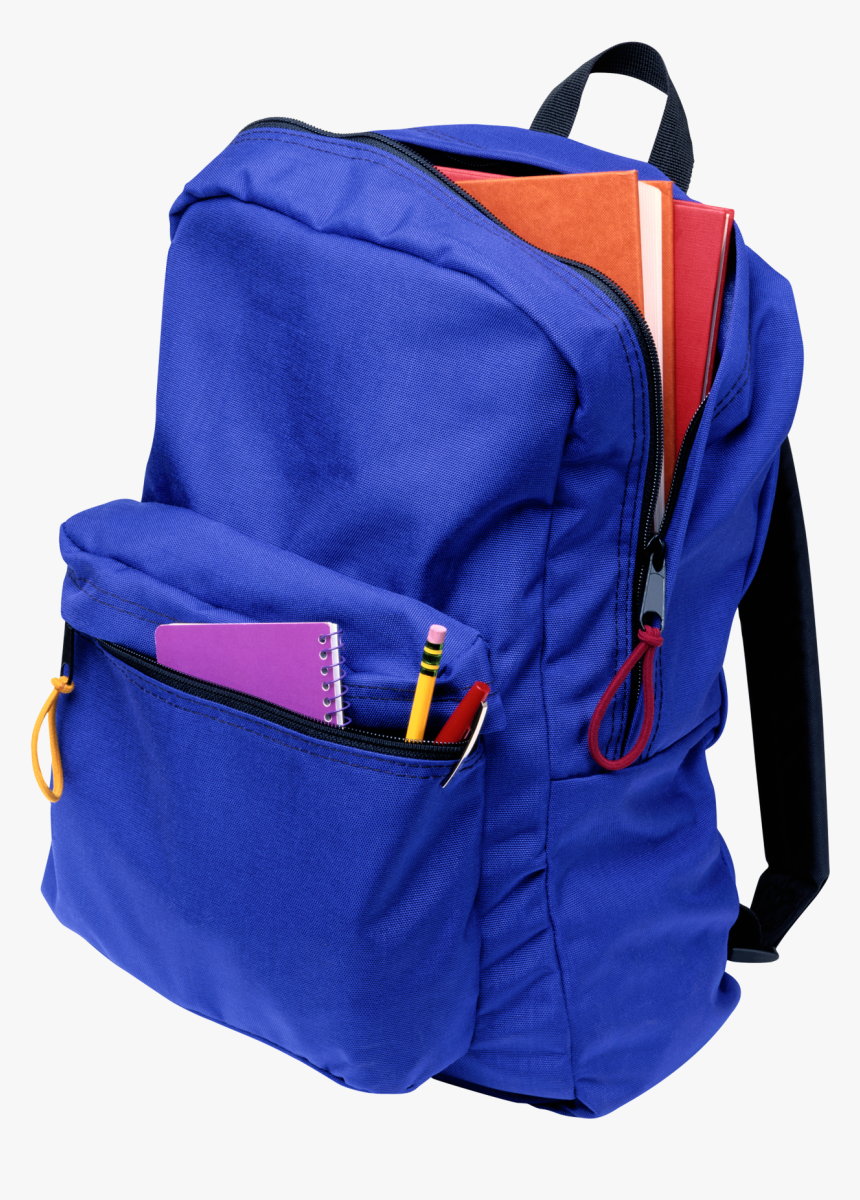 School Supplies Backpack Png, Transparent Png, Free Download