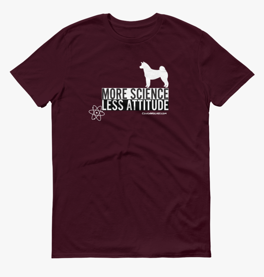 More Science Akita Inverted Mockup Front Flat Maroon - Haiti Shirt Designs Mission Trip, HD Png Download, Free Download