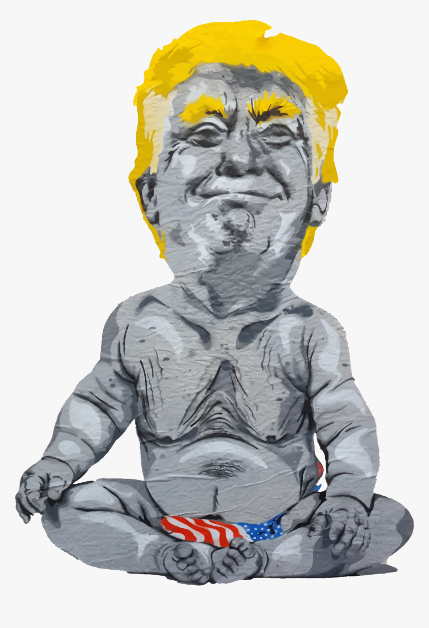 Trump Big Image Png - Trump Graffiti Png, Transparent Png, Free Download