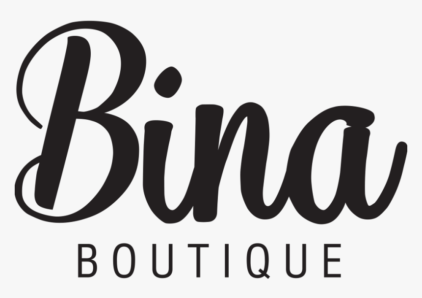 Logo De Bina Boutique - Boutiques De Vestidos, HD Png Download, Free Download