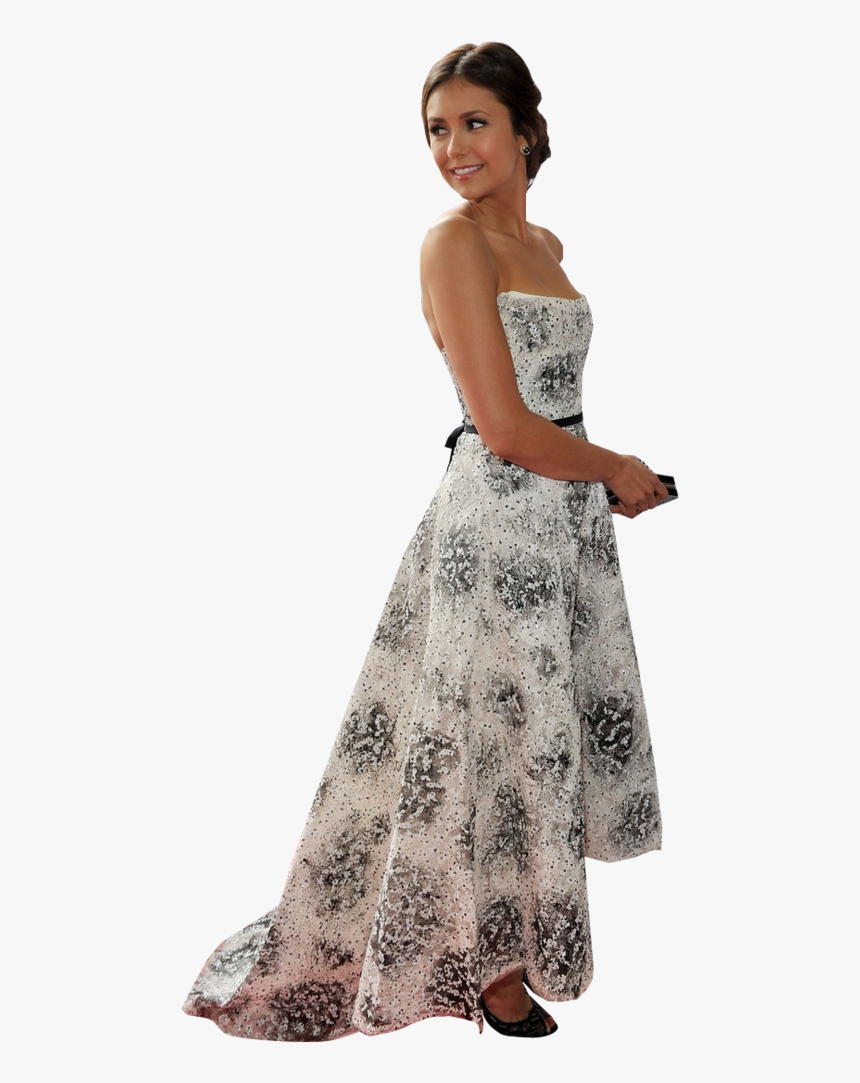 Chica Vestido - Png Nina Dobrev, Transparent Png, Free Download