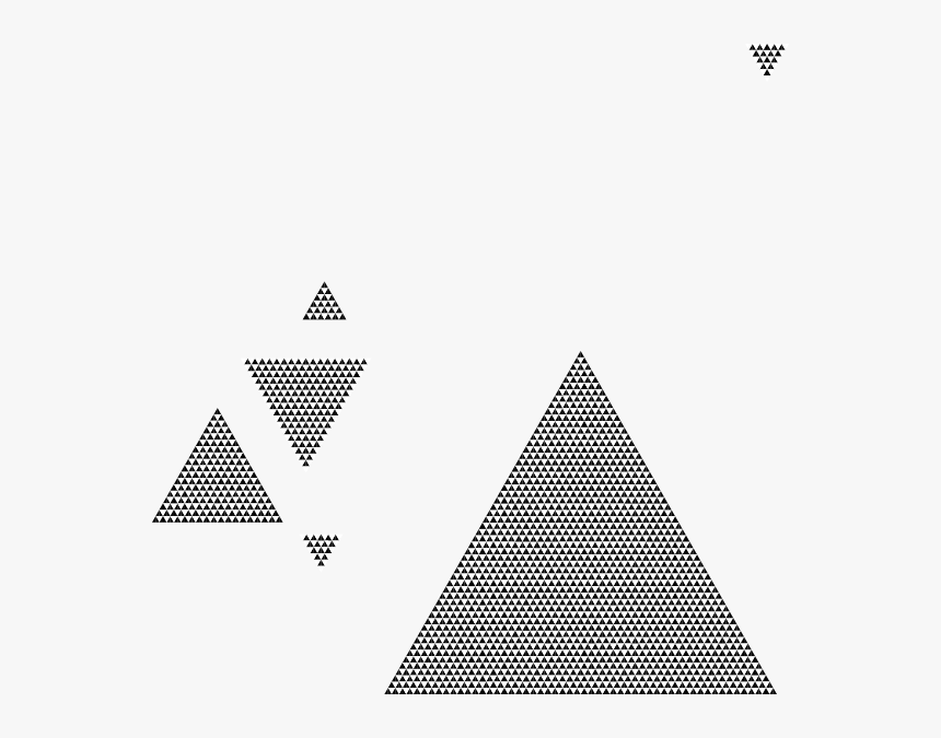 Triangle Svg Clip Arts - Royalty Free Png Triangle Pattern, Transparent Png, Free Download