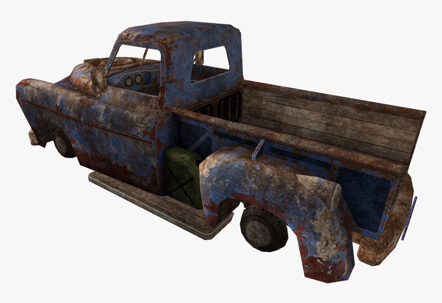 Rusty Car Png, Transparent Png, Free Download